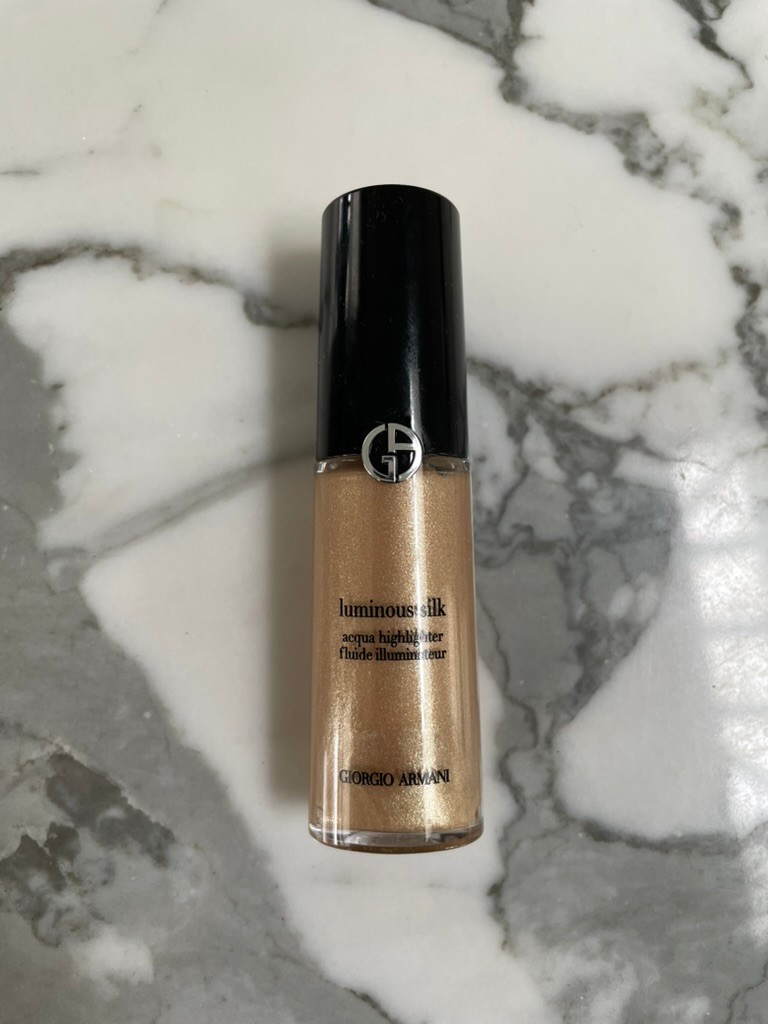 GIORGIO ARMANI FLUID SHEER GLOW ENHANCER ACQUA HIGHLIGHTER GOLD BLUSH – # 2 New