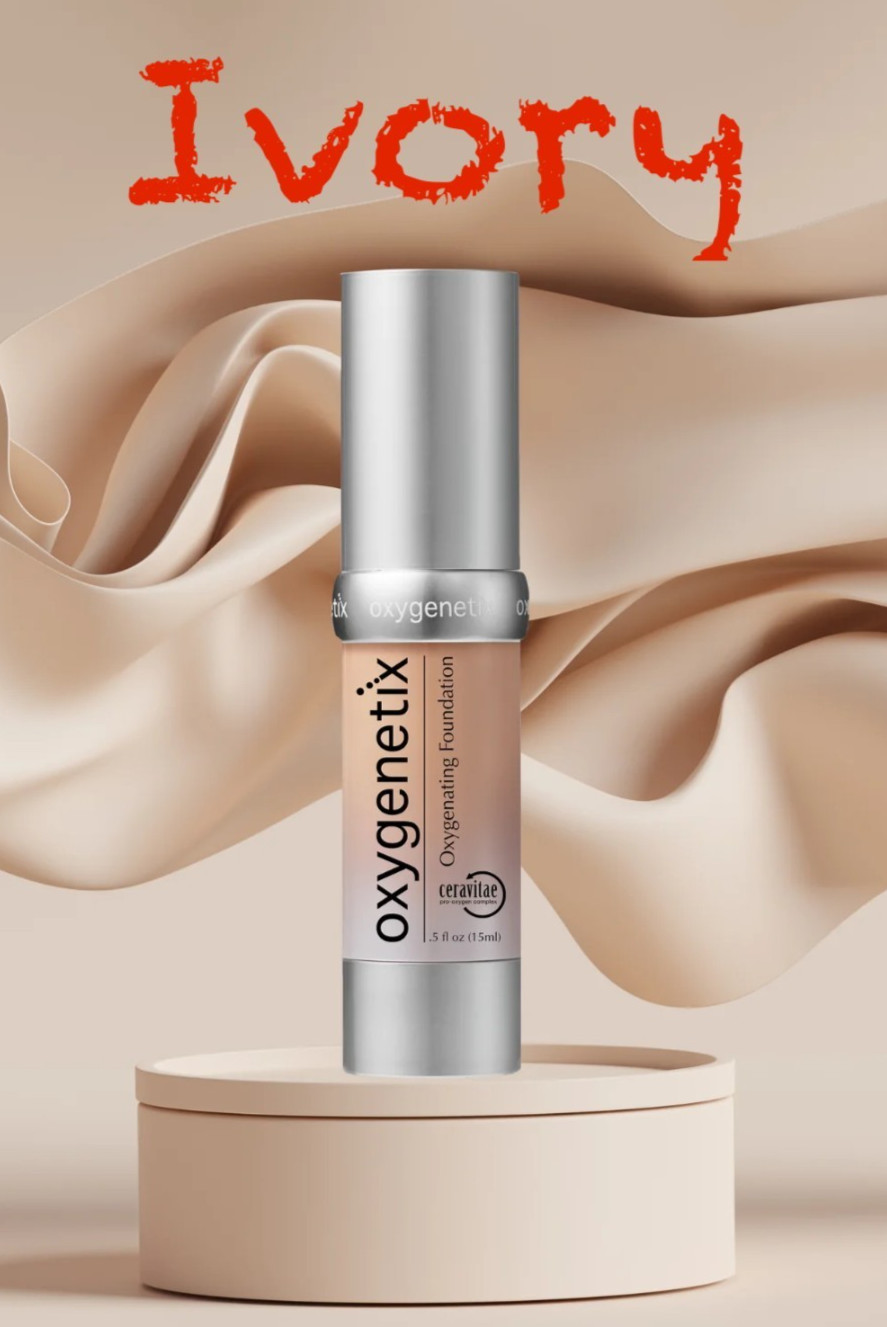 Oxygenetix Oxygenating Foundation – IVORY 15ml .5oz – EXP 12/2029 – Sealed – NEW