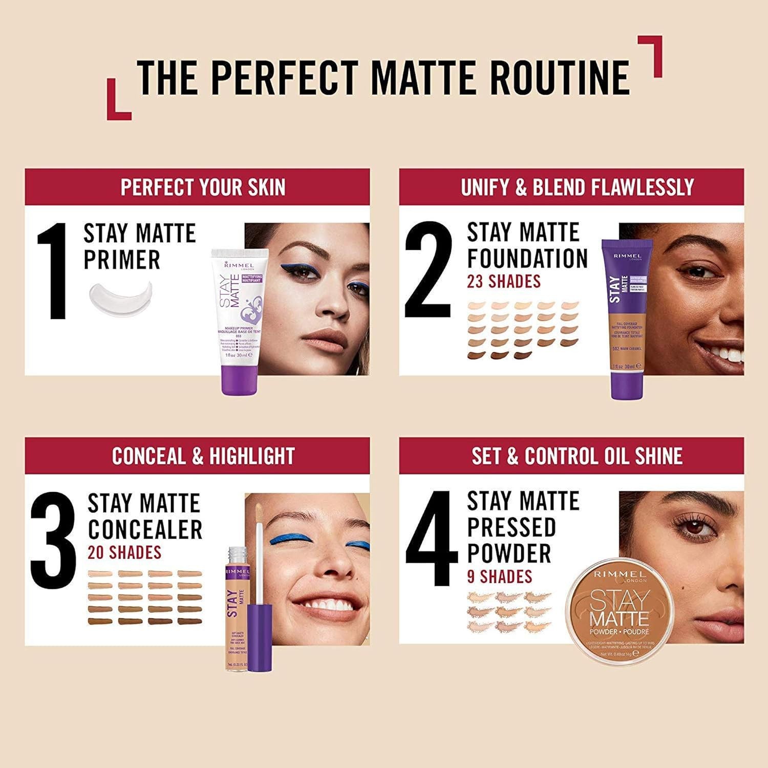 Rimmel Stay Matte Liquid Mousse Foundation Noisette 501