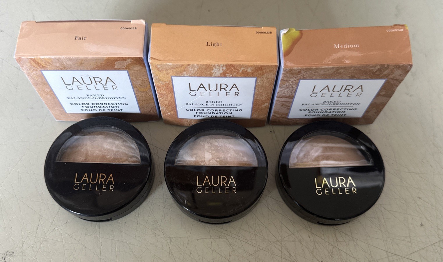 Pick Shade – Laura Geller Baked Balance-N-Brighten Color Correcting Foundation