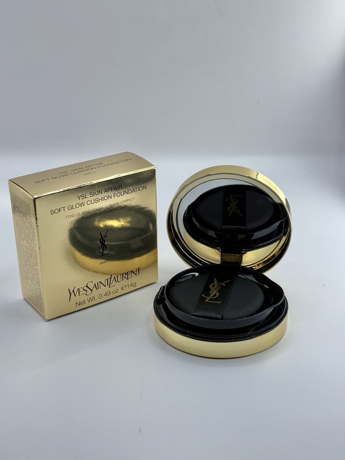 Yves Saint Laurent YSL Skin Affair Soft Glow Cushion Foundation (MW 8.5) 0.49 oz