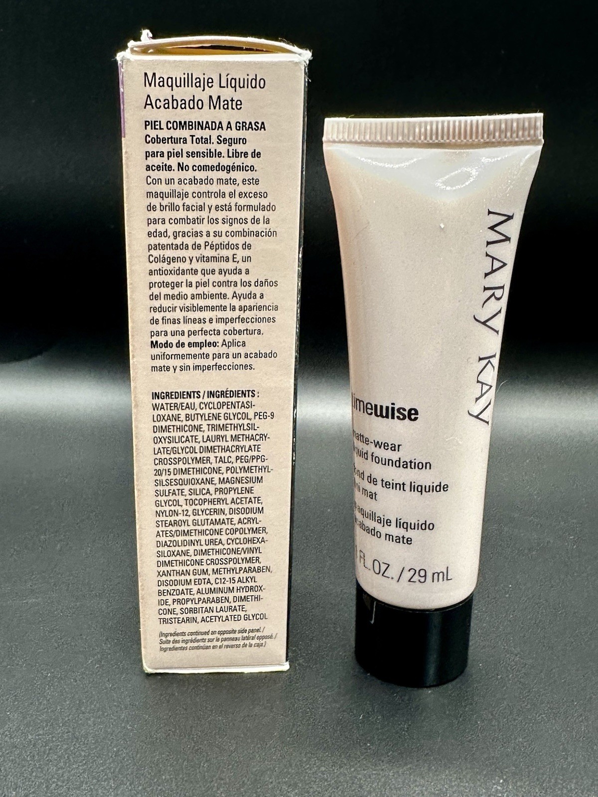 Mary Kay Timewise Ivory 5 Luminous Wear Liquid Foundation 038754 NIB