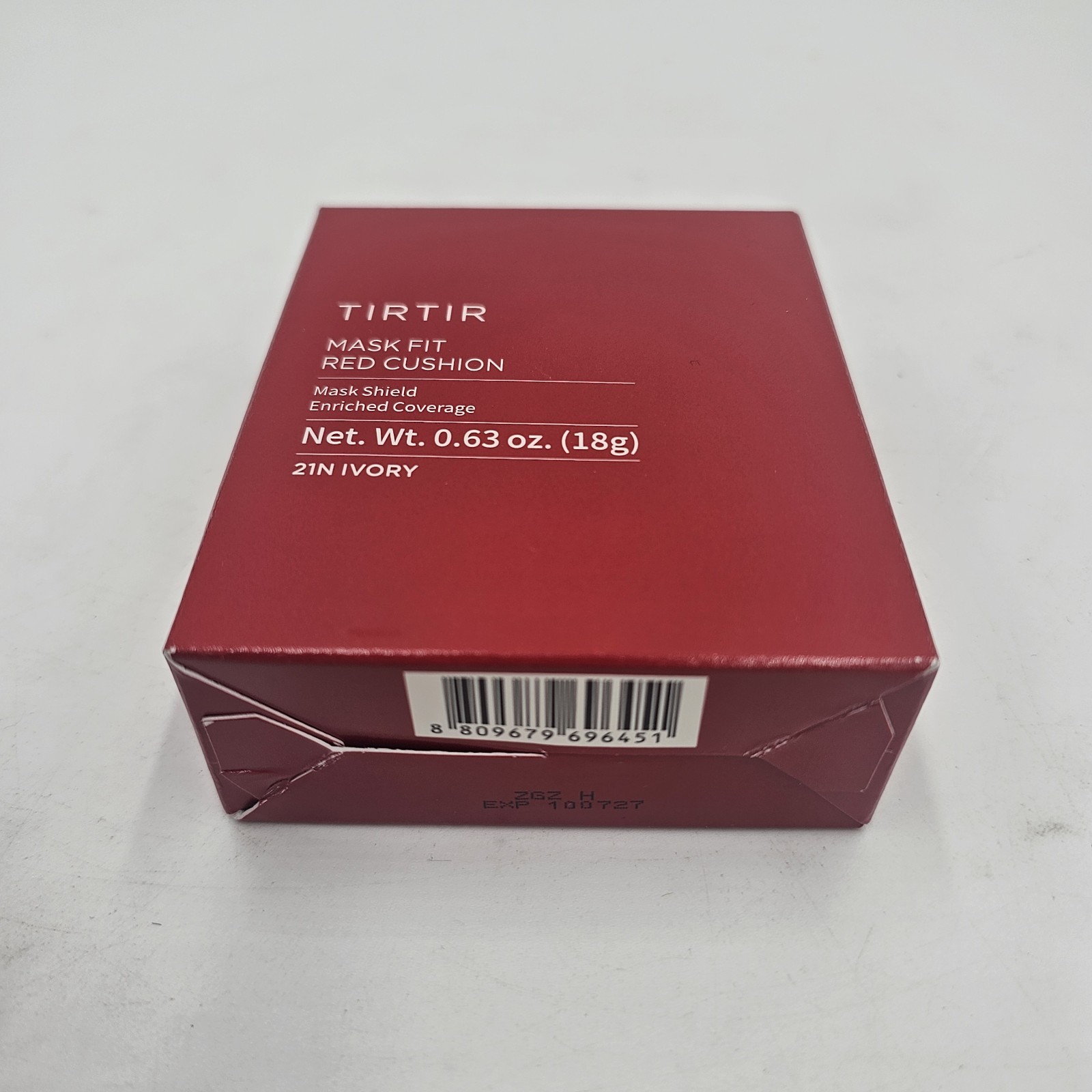 TIRTIR Mask Fit Red Cushion Foundation 21N | Full Size 18g | New & Sealed