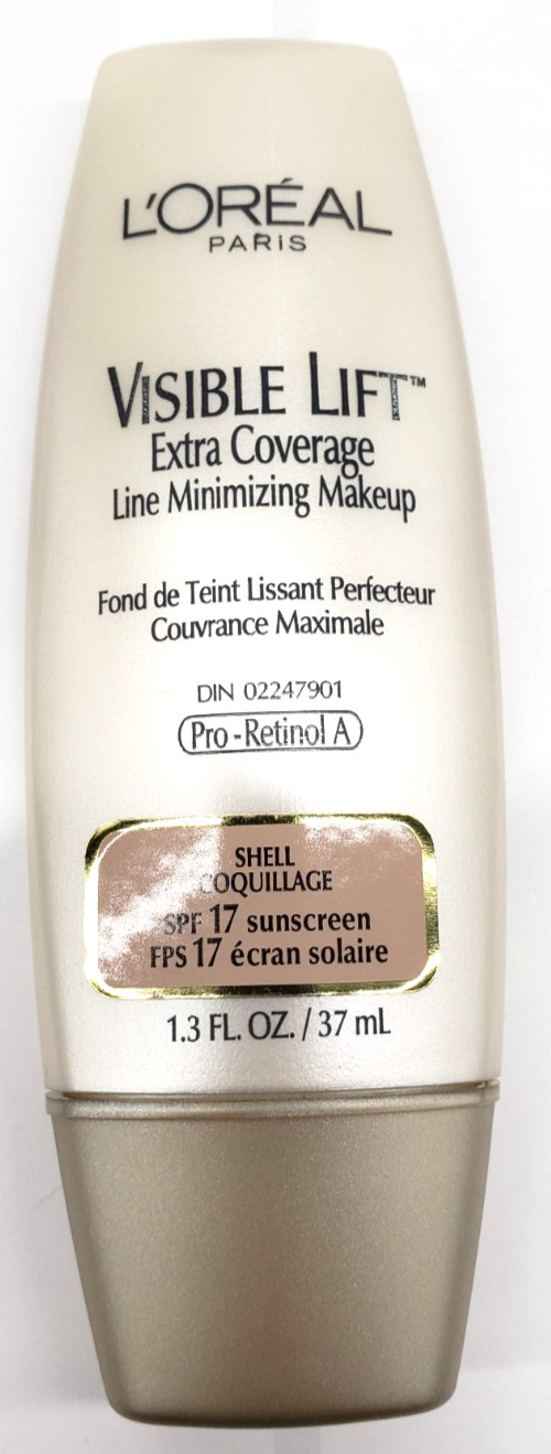 NEW L’Oréal Visible Lift Extra Coverage Line Minimizing Makeup SHELL