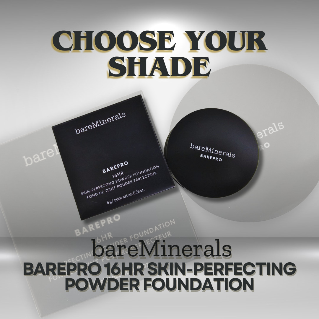 bareMinerals Barepro 16hr Skin-Perfecting Powder Foundation – Choose Your Shade