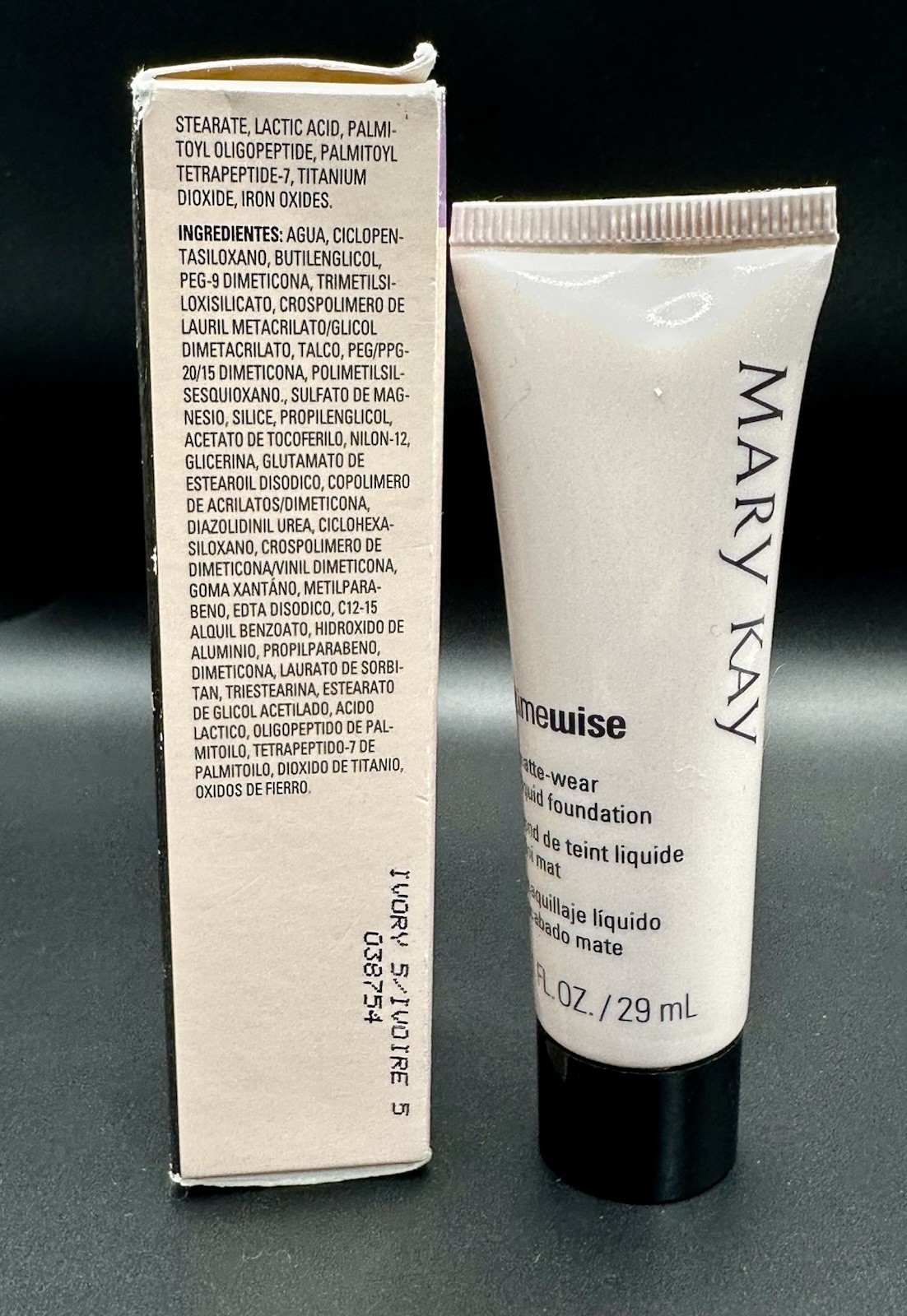 Mary Kay Timewise Ivory 5 Luminous Wear Liquid Foundation 038754 NIB