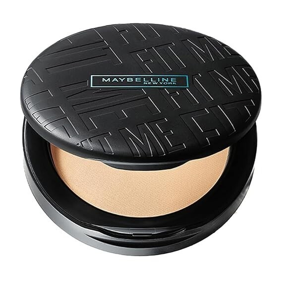 Maybelline New York Fit Me Matte + Poreless Pressed Face Powder, 128 Warm Nude