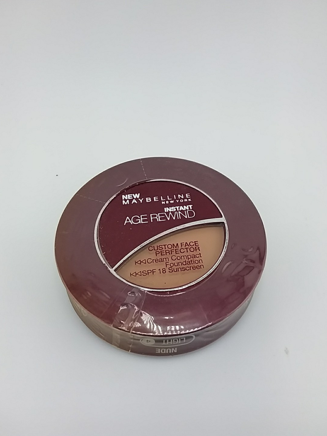 Maybelline Instant Age Rewind Custom Face Perfector Cream Compact Nude Light 4