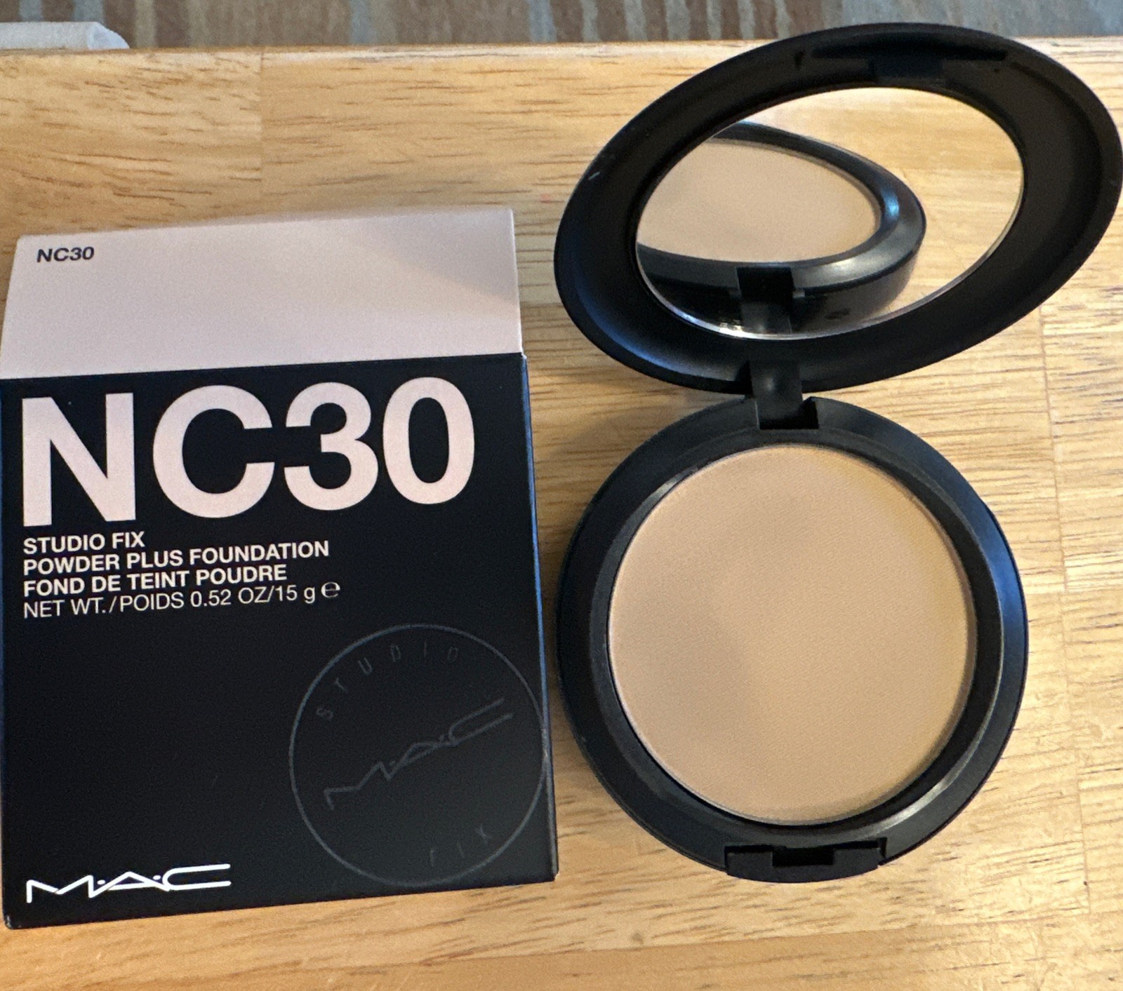 MAC Studio Fix Powder Plus Foundation – NC30 Original Formula) BRAND NEW IN BOX