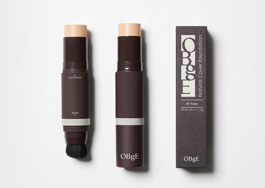 No. 1 Ivory OBge Natural Cover Foundation SPF50+ PA++++ 13g K-beauty