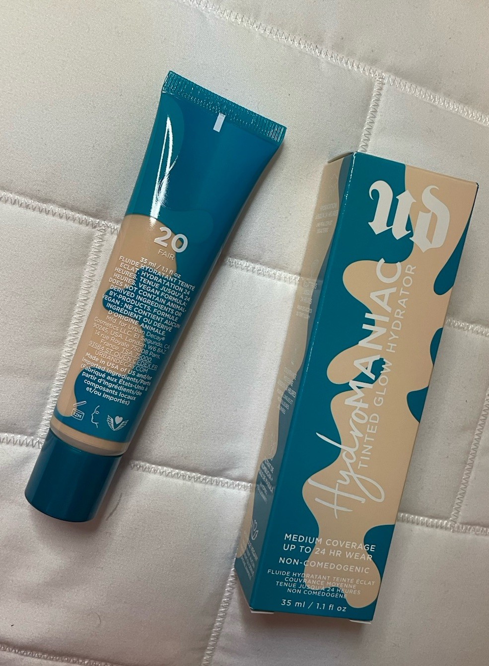URBAN DECAY HYDROMANIAC TINTED GLOW HYDRATO 20 – 1.1 OZ NEW WITHOUT BOX