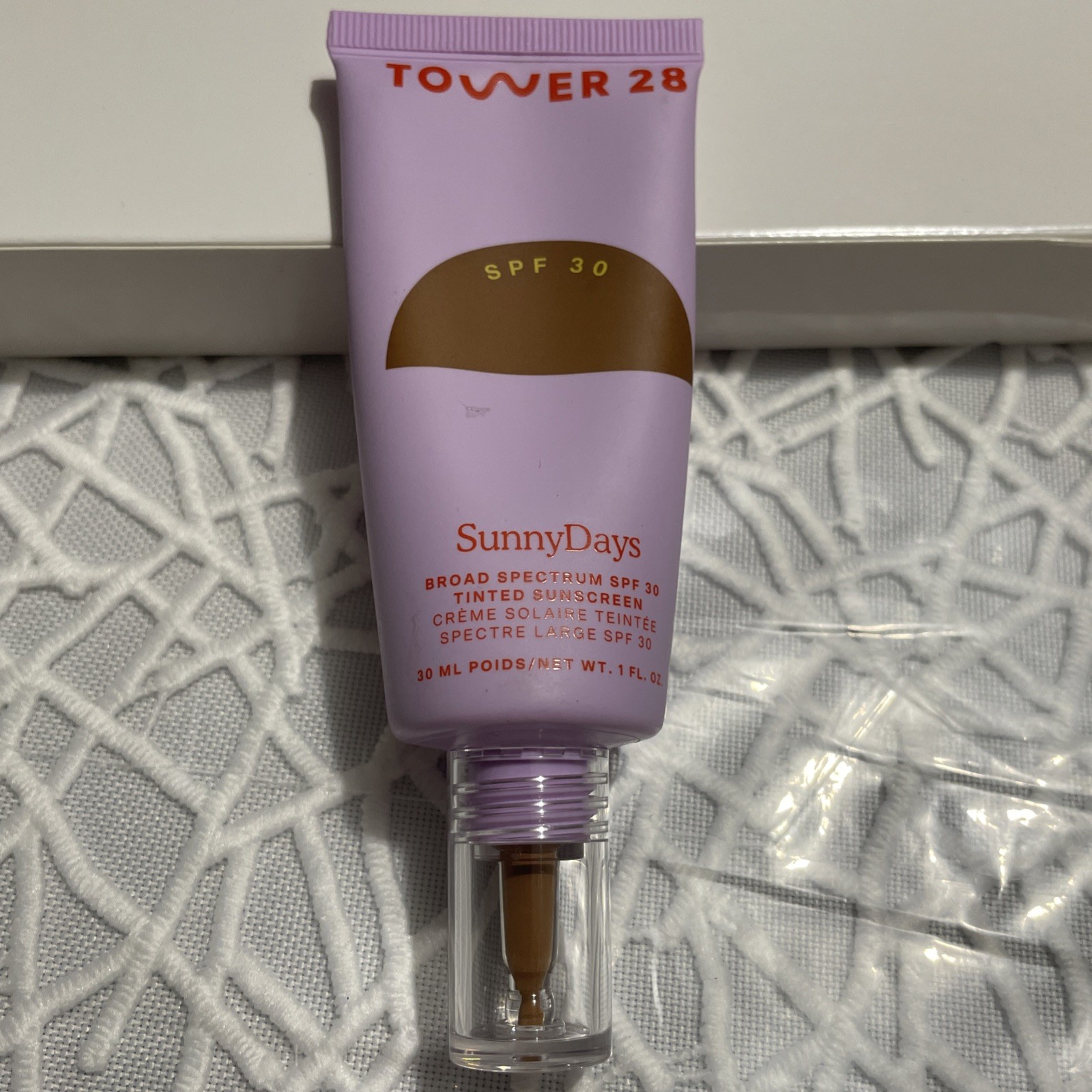 Tower 28 SunnyDays SPF 30 Tinted Sunscreen Foundation – 55 Temescal – 1 oz