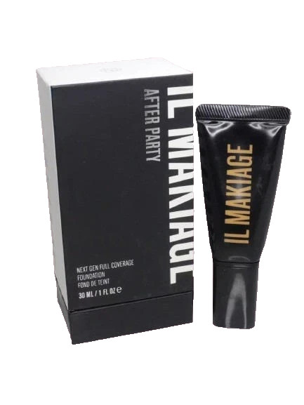 AFTER PARTY BY IL MAKIAG NEXT GEN FULL COVERAGE FOUNDATION #110 1 OZ BOXED