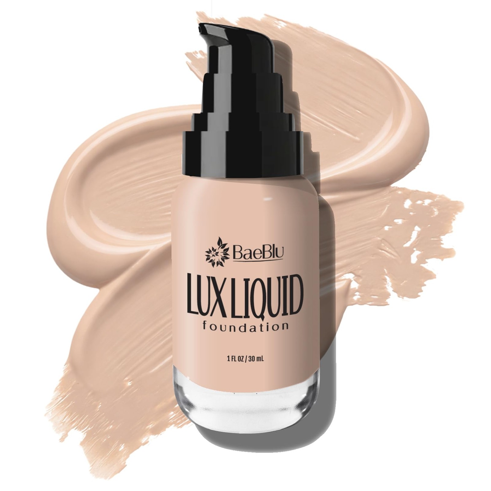 Organic Liquid Foundation – Aloe-Based, Vegan, Gluten-Free Cream, Made in USA