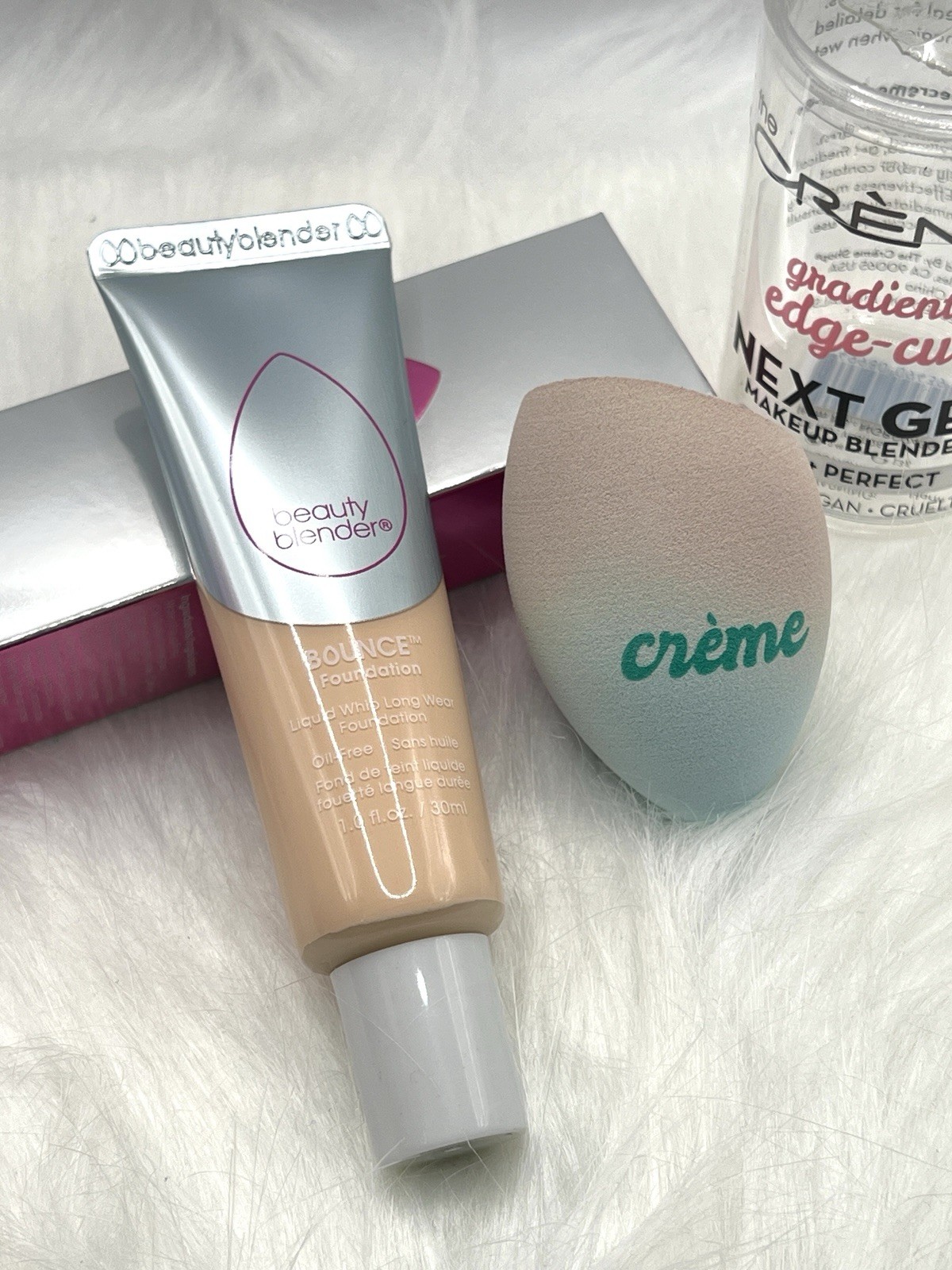 Beauty Blender Bounce 1.20C Light Fair + Creme Shop Sponge BNIB Discontinued