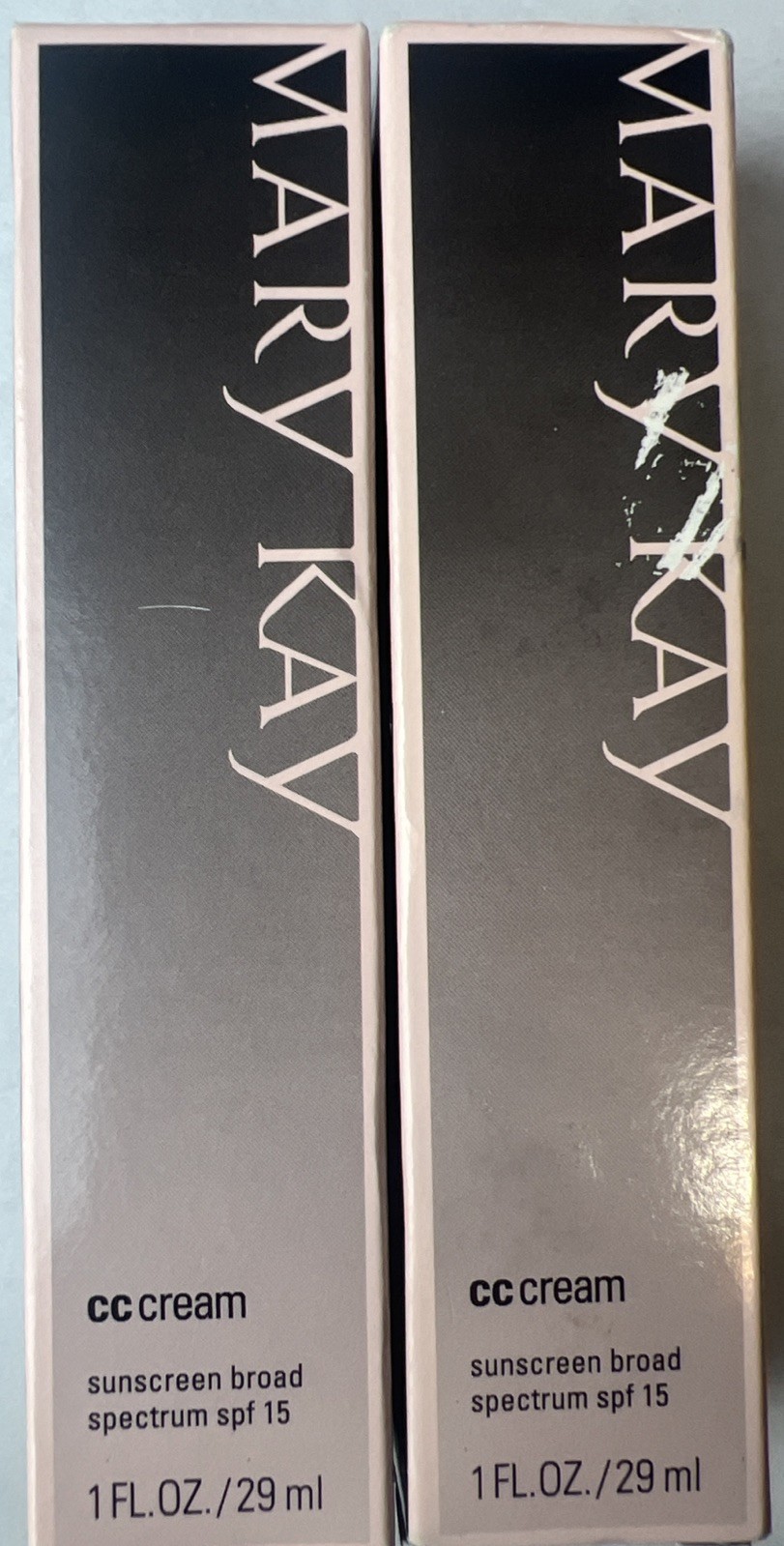 Mary Kay CC Cream SPF 15* Medium to Deep Exp 6/16 Discontinued 072824 Lot Of 2
