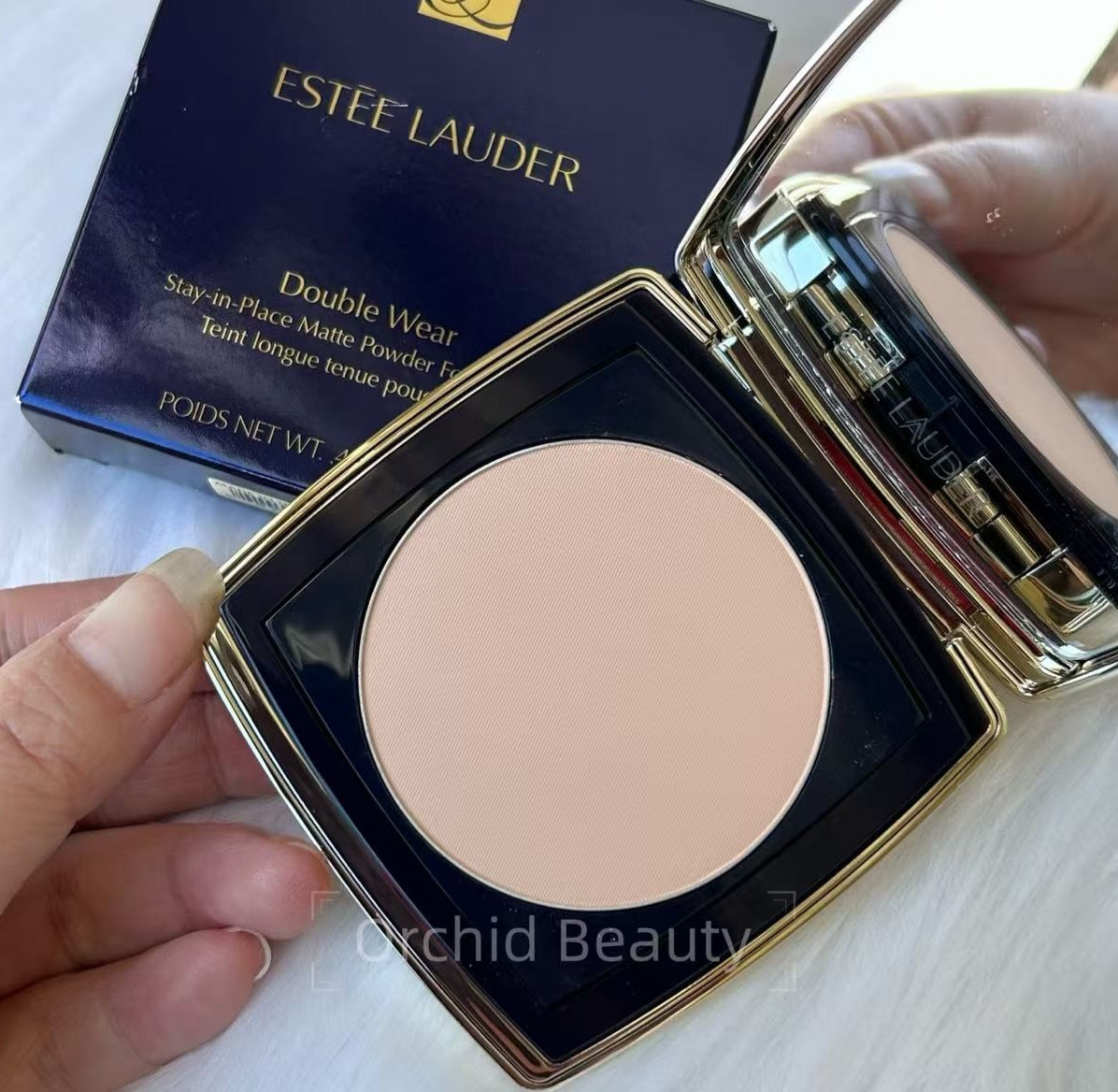 New Estee Lauder Double Wear Matte Powder Foundation~1N1 Ivory Nude~Full Size
