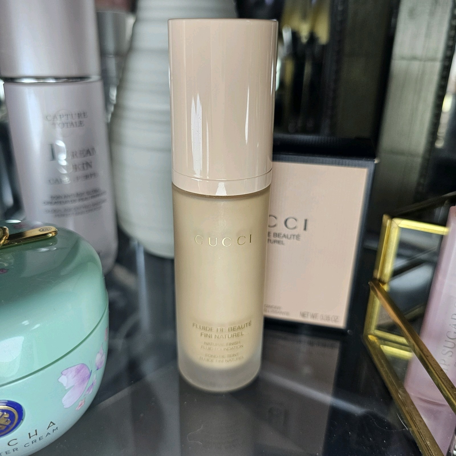 GUCCI Natural Finish Fluid Foundation 230W fair medium 1 oz /30 ml Made Italy