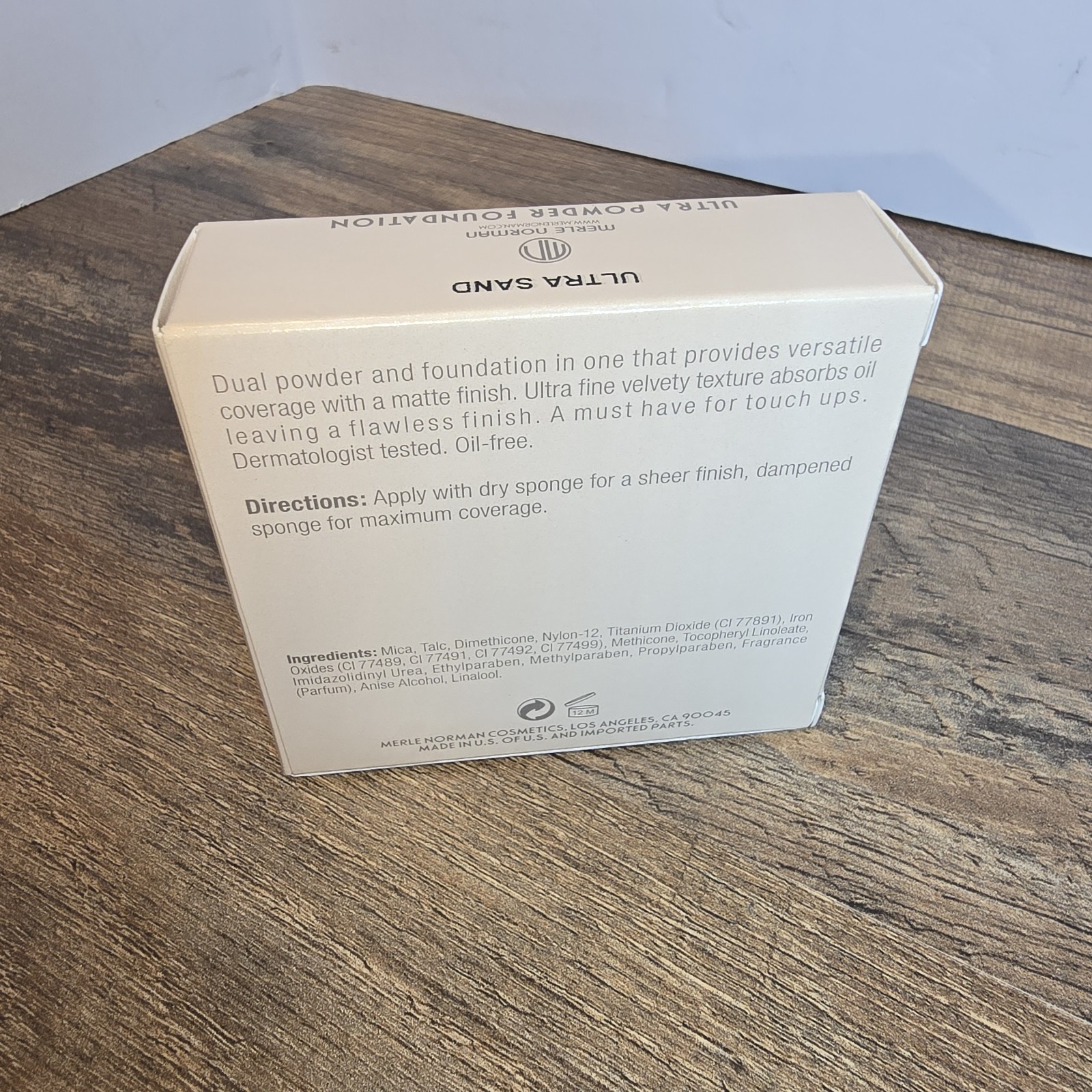 Merle Norman Ultra Powder Foundation……Shade is Ultra Sand ~Unopened~