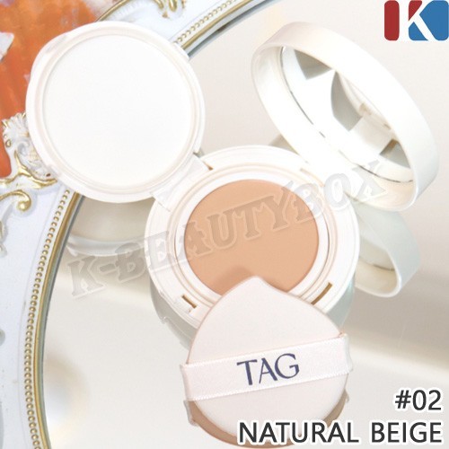 TAG Skin Fit Cover Balm 12g #02 Natural Beige Foundation Balm High Coverage NEW