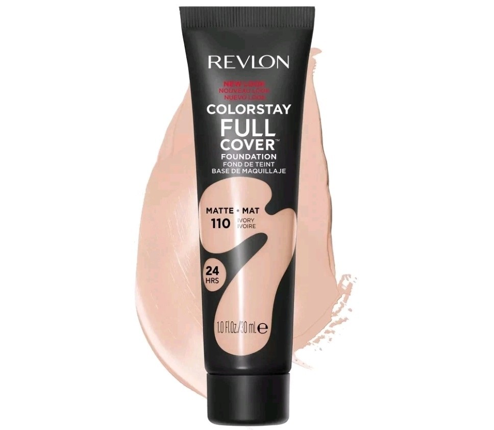 Revlon – ColorStay Full Cover Foundation, Ivory (110), 1 Fl Oz/30 mL