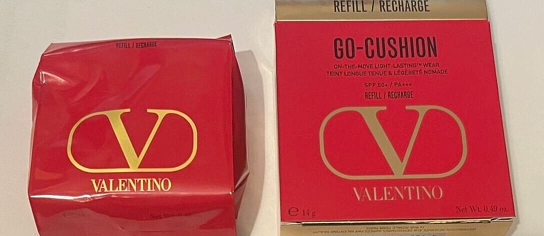 Valentino Beauty Go Cushion Foundation Refill ~ Ligr2 Light Rosa , NIB