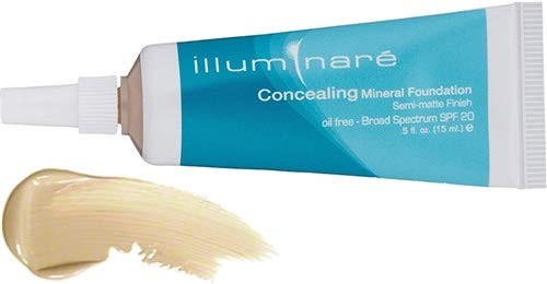 ILLUMINARÉ Concealing Mineral Foundation, Amalfi Alabaster, 0.5 Fl Oz