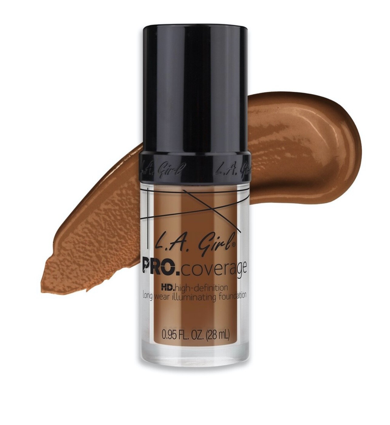 L.A. Girl Pro. Coverage HD Long Wear illuminating Foundation GLM654 Coffee