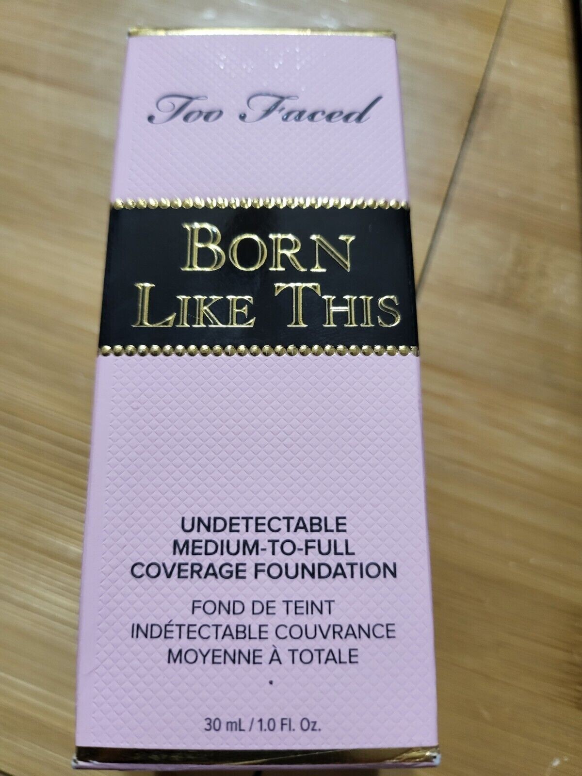 TOO FACED Born Like This Undetectable Foundation 04 SWAN 1 oz Medium to Full NIB