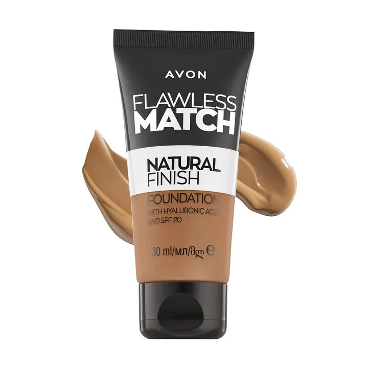 Avon Flawless Match Natural Finish Liquid Foundation SPF20 | 320G SUN BEIGE