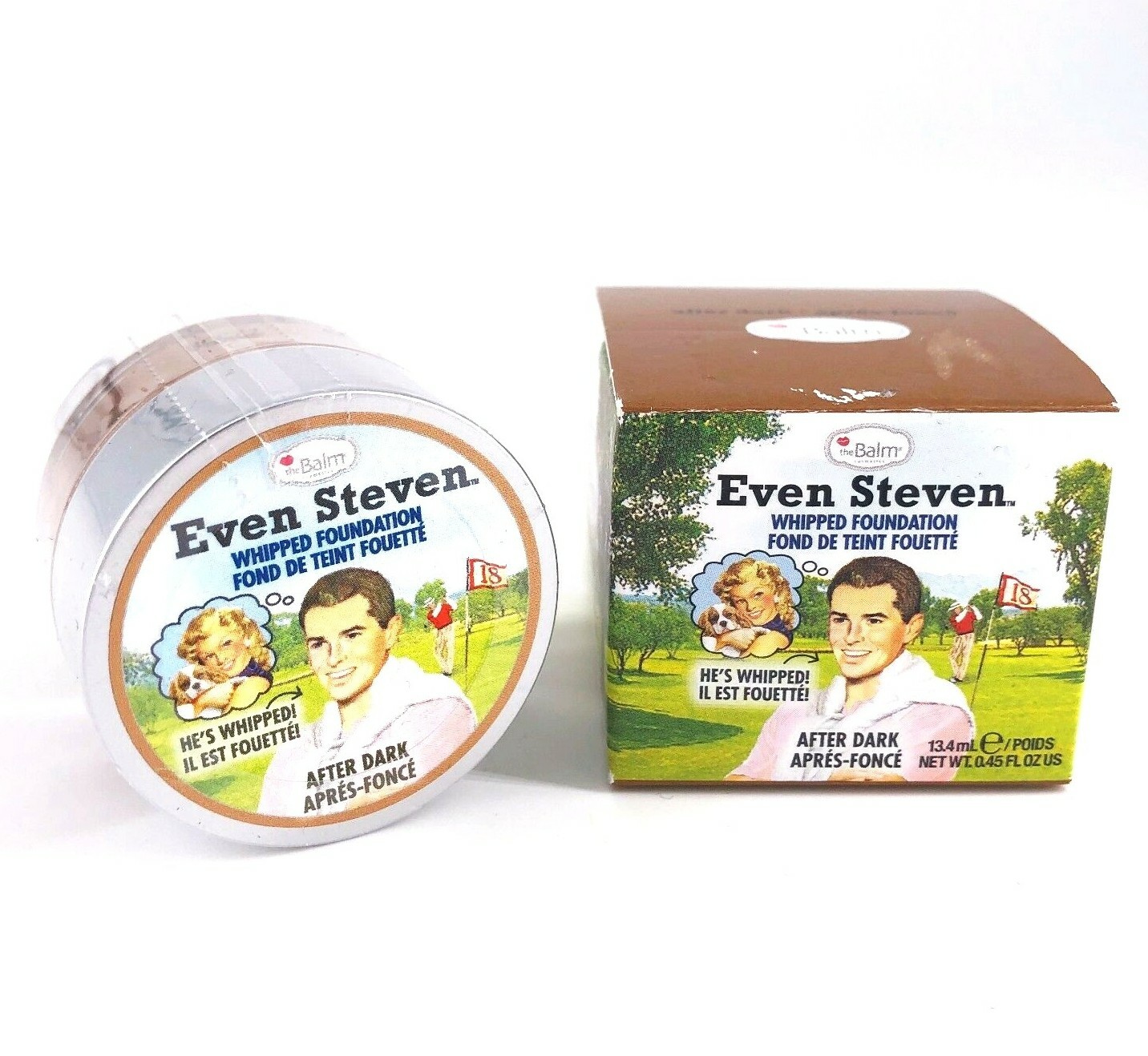 NEW The Balm Even Steven Whipped Foundation Formula in After Dark 13.4ml Sealed