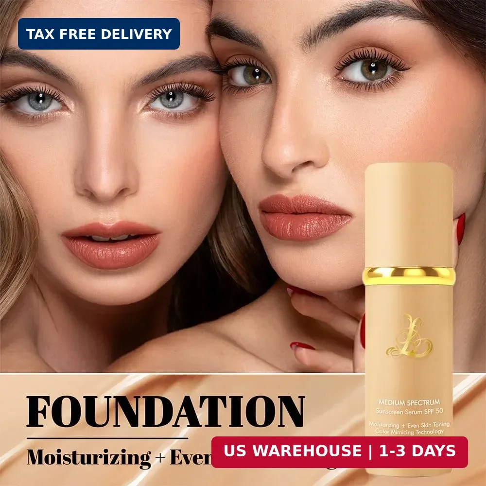 Foundation 4 in 1 – Color Changing Foundation, Medium Spectrum with SPF 50, Hypo