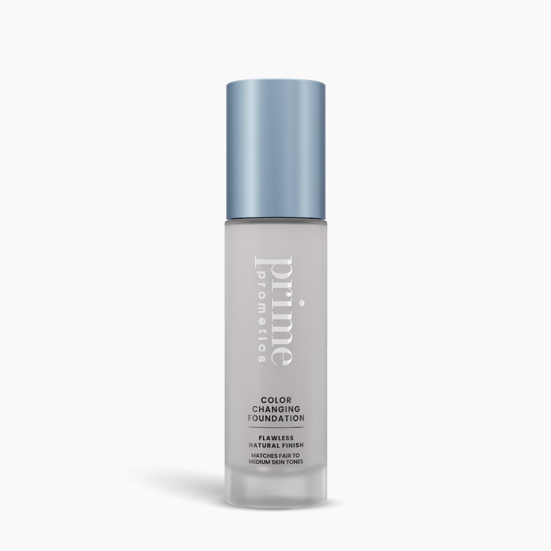 Prime Prometics Color Changing Foundation for Mature Women – Instantly Adapts…