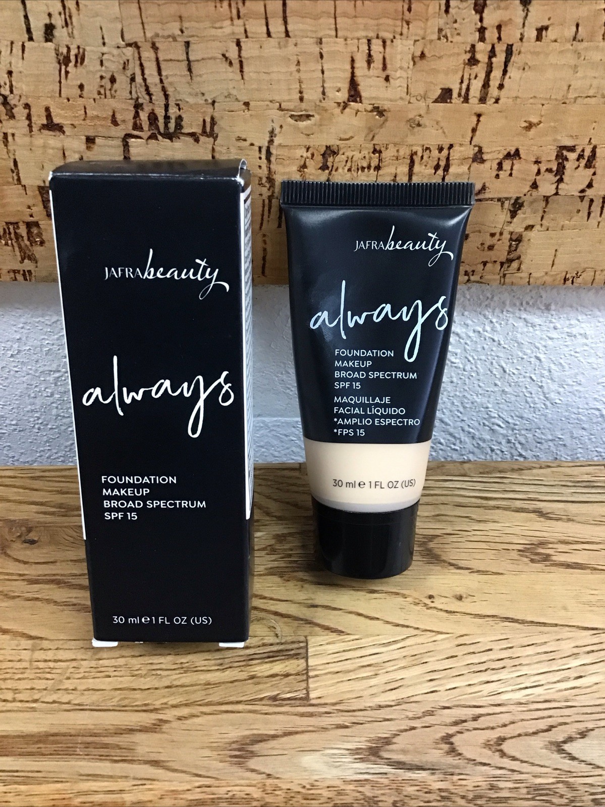 Jafra Beauty Always Foundation Makeup SPF 15 Golden Tan MG20 30ml 1 Fl Oz New A6