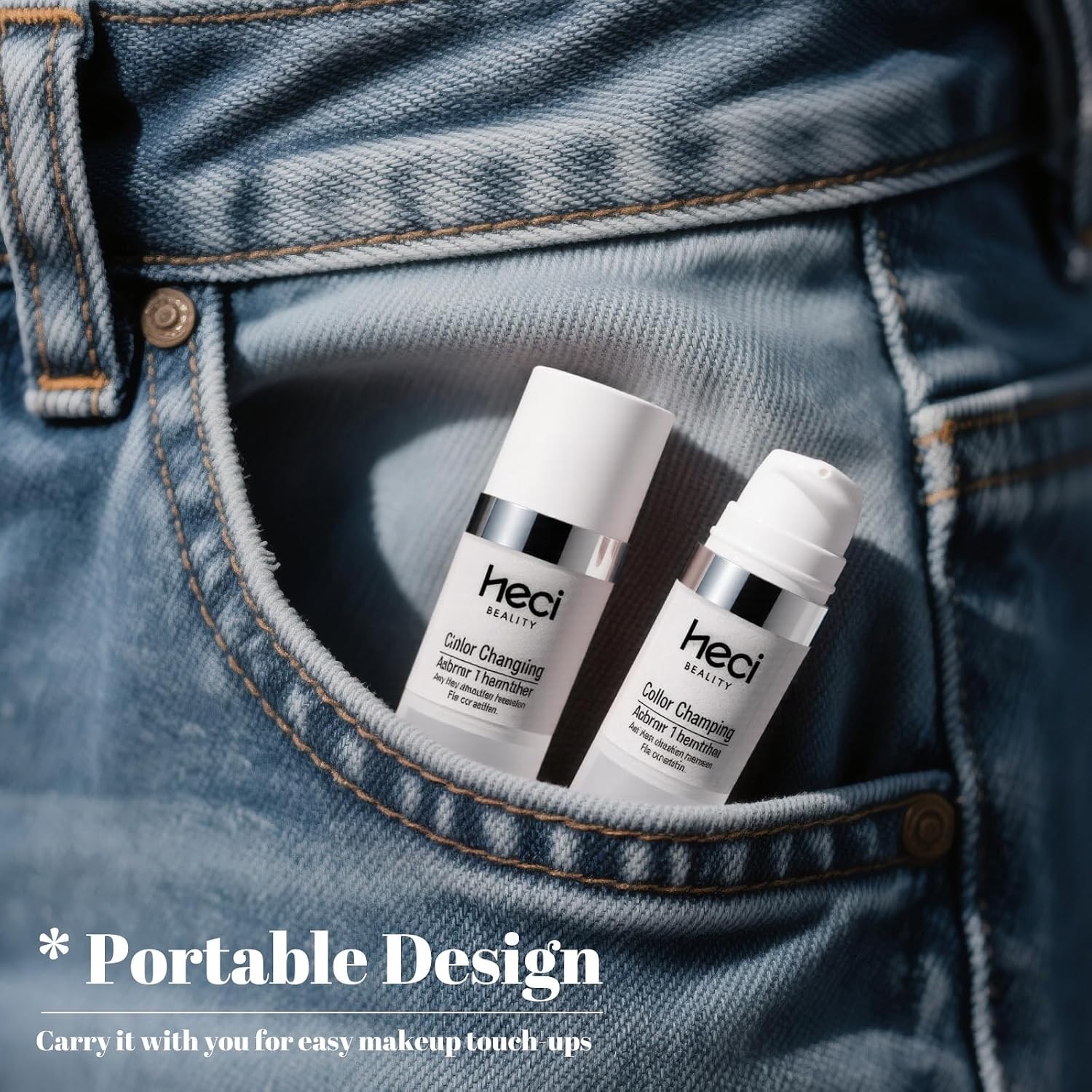 Innovative Color Changing Liquid Base – Travel Size, Lightweight & Lasting