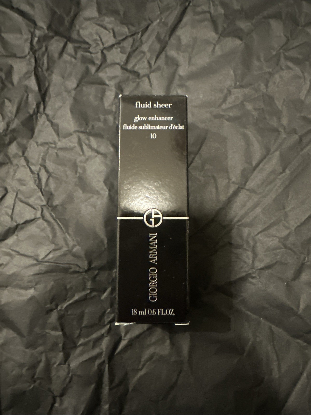 Giorgio Armani Fluid Sheer Glow Enhancer # 10 ~ 0.6 oz /18 ml / NIB