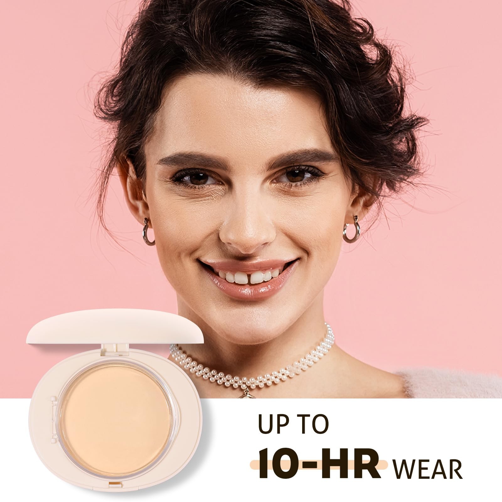 UCANBE Face Powder Foundation Fair Matte