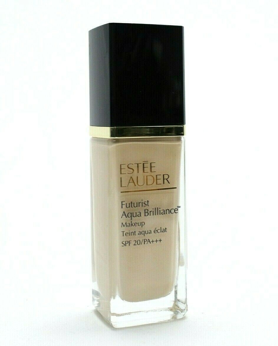 ESTEE LAUDER FUTURIST AQUA BRILLANCE (1W1 Bone) MAKE-UP SPF20 – 30ml/1oz