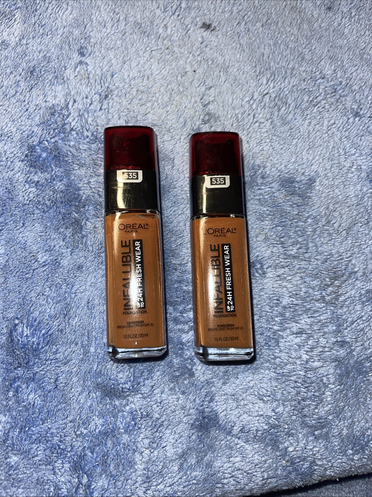 L’Oreal Paris Infallible Up To 24 HR Fresh Wear Liquid Foundation (535) (2pack)