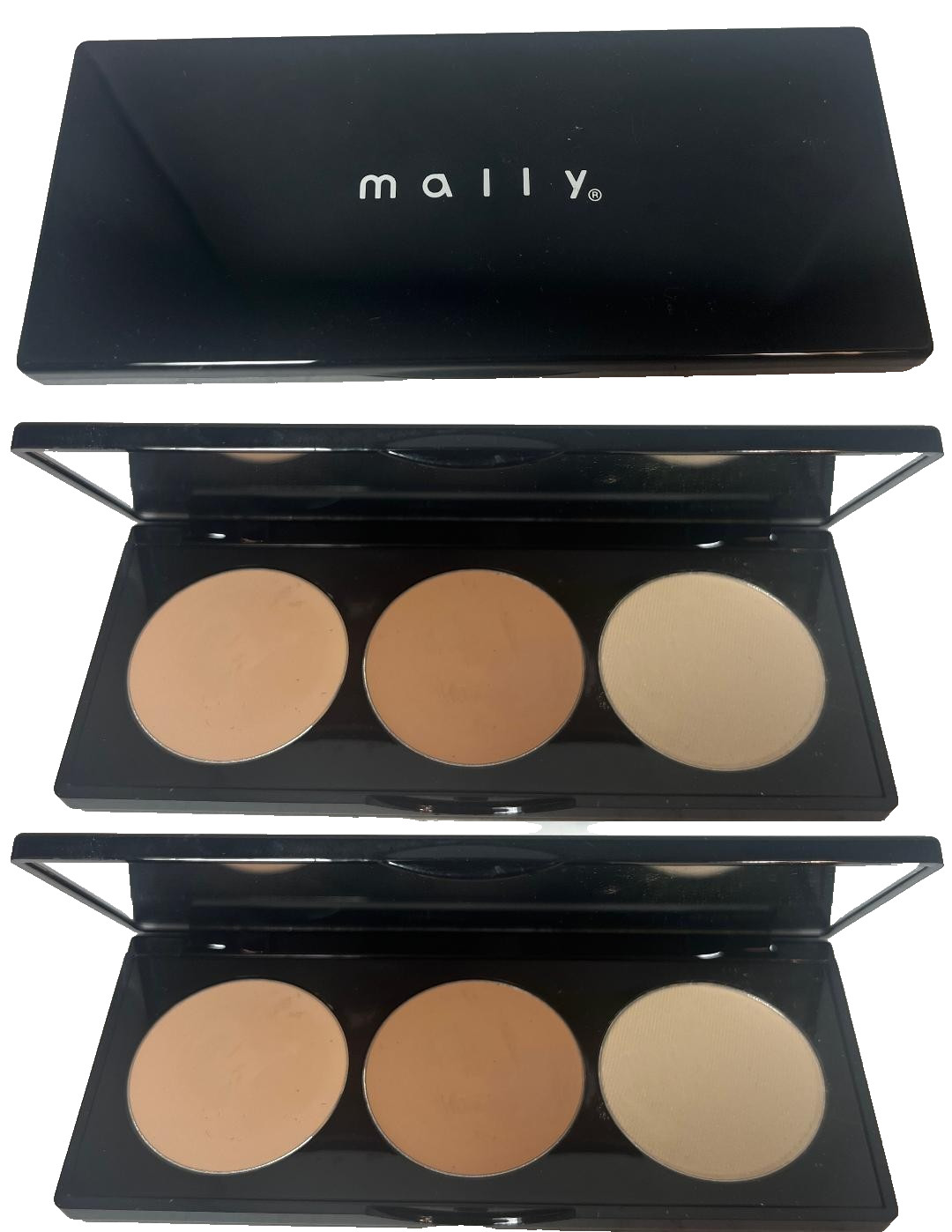 3 Mally CUSTOM COLOR CONCEALER SYSTEM MEDIUM 0.264 oz ea