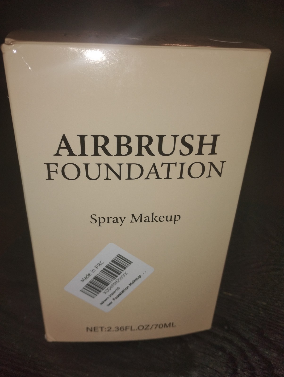 Airbrush Ultimate Flawless Mist Airbrush Foundation Light Beige, 2.36 Fl. oz