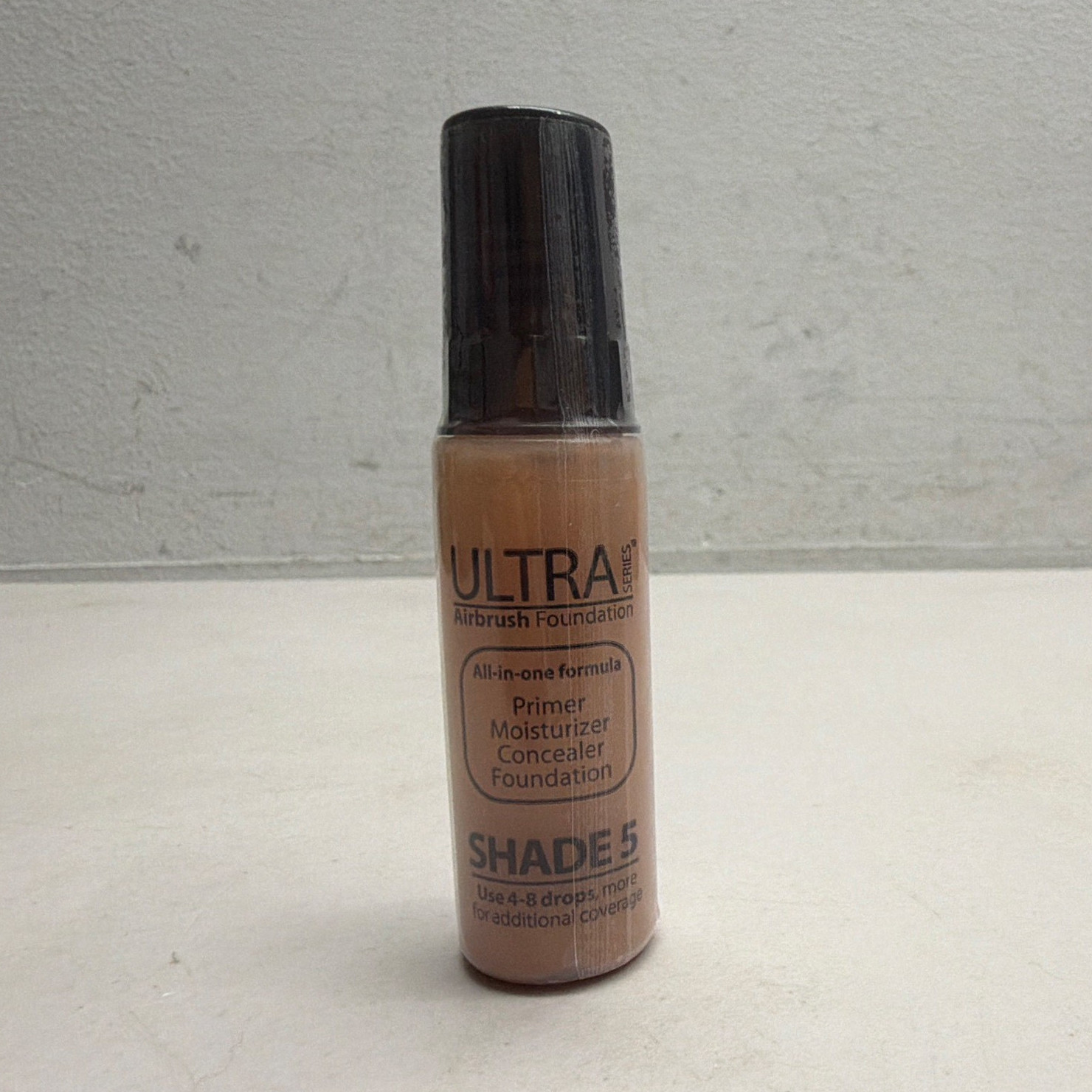 Luminess Air Ultra Airbrush Foundation Liquid Full Coverage Matte Shade 5 0.55oz