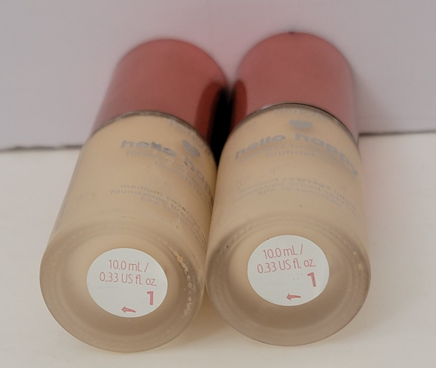 BENEFIT Hello Happy Flawless Medium Coverage Liquid Foundation 0.33 oz Shade 1