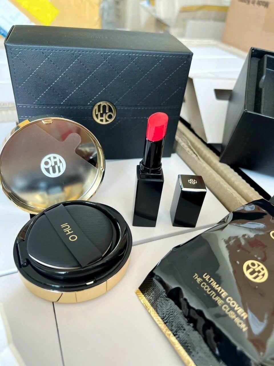 O HUI Ultimate Cover The Couture Cushion Special Set #01 Pink Beige K-Beauty
