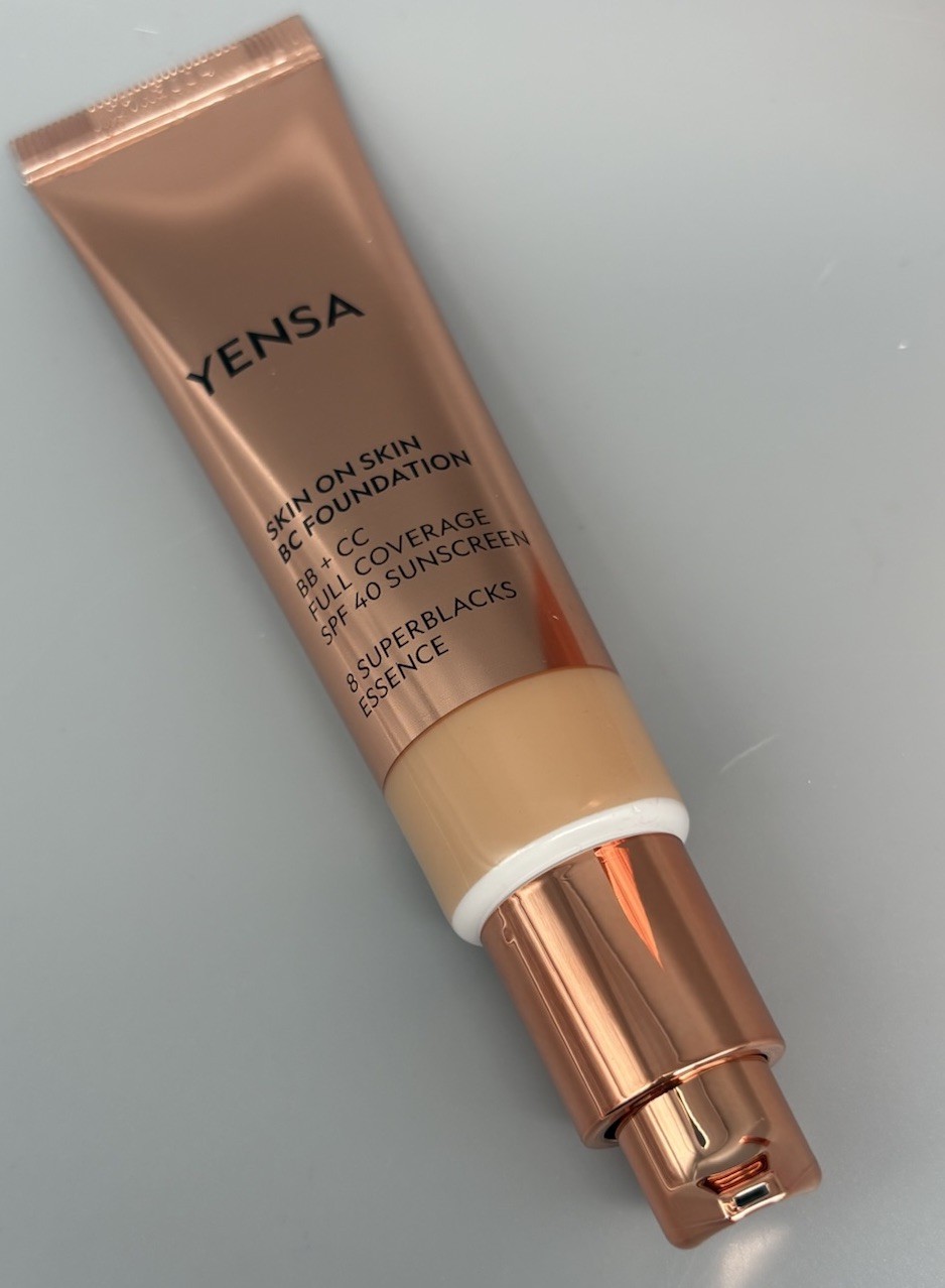 NIB Yensa Beauty Skin on Skin BC Foundation MEDIUM GOLDEN 1 fl oz / 32ml NIB