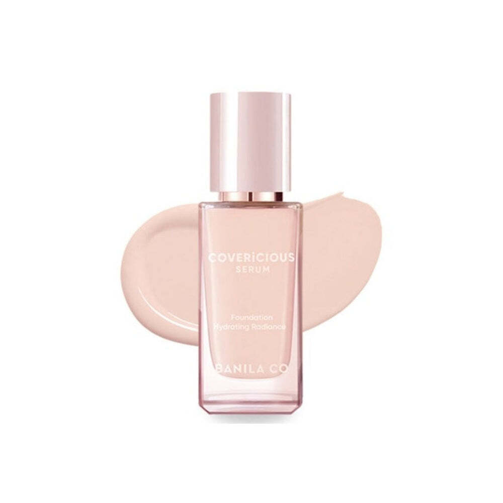 BANILA CO Covericious Serum Foundation SPF38 PA++ No.21 Rose 30ml -FREE SHIPPING
