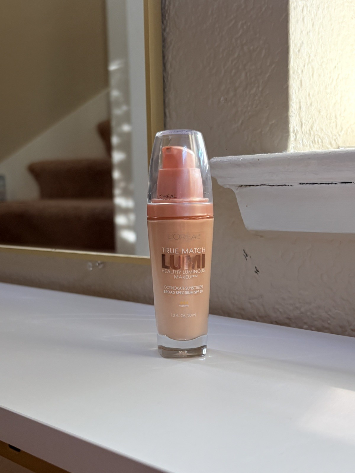 L’Oreal Paris True Match Lumi SPF 20 Liquid Foundation Makeup,W1-2
