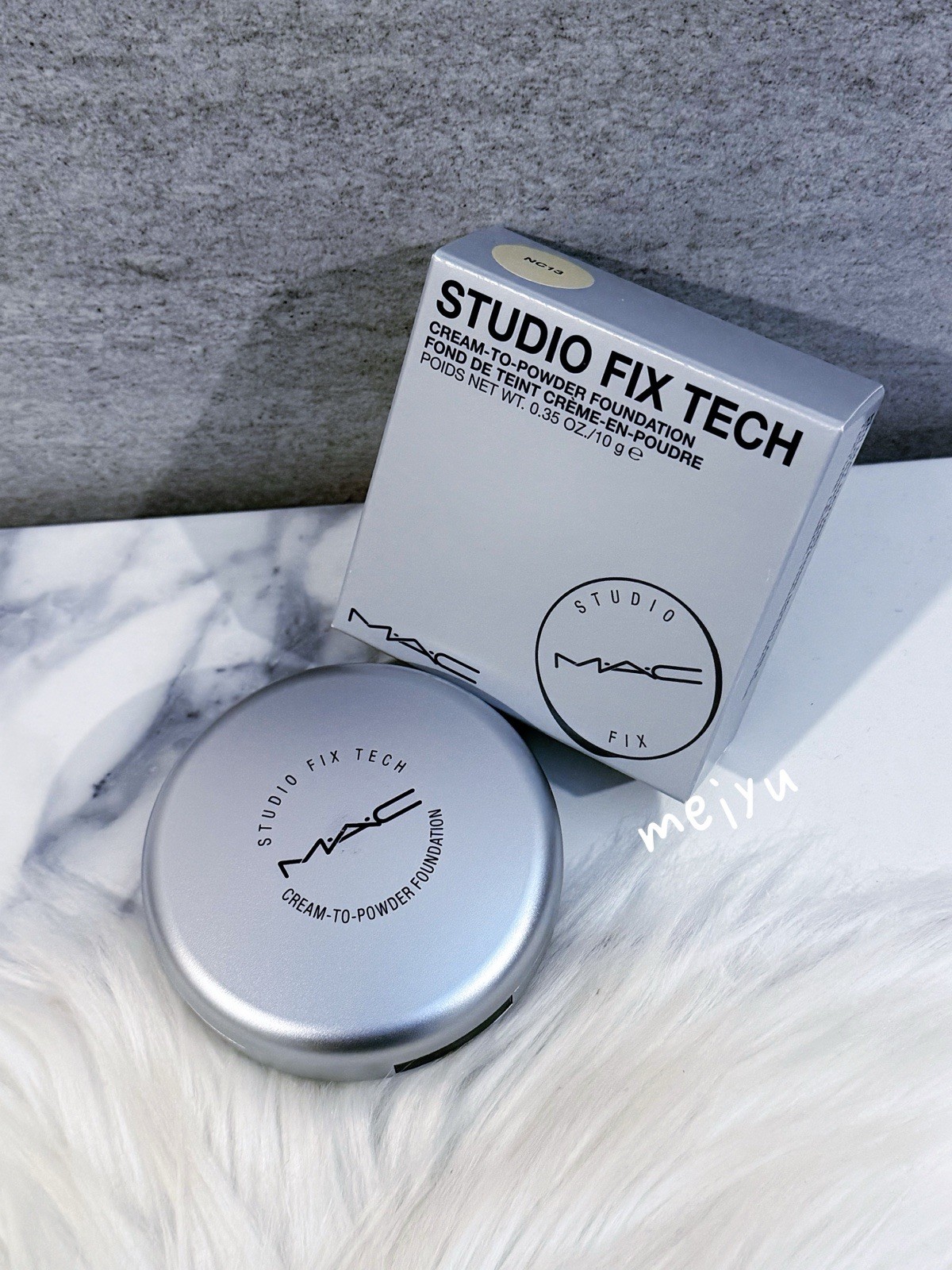 ~NC13~, MAC Studio Tech Cream-To-Powder Foundation, Full Size 0.35oz/10g, NIB