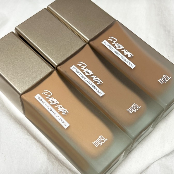 TOUCH IN SOL Pretty Filter Perfect Finish Foundation 35g #03 Medium Tan K-Beauty