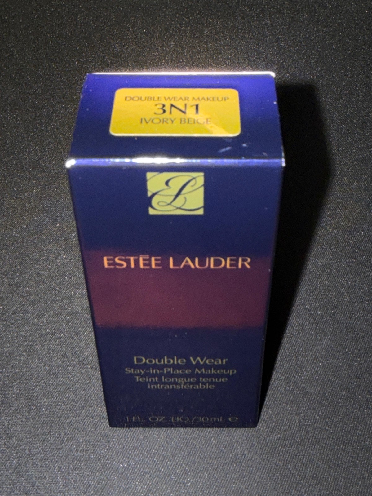 Estee Lauder Double Wear Stay-in-Place Makeup – 3N1 Ivory Beige – 1 oz/30 ml-NIB
